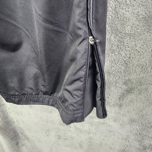 Mens Black Express Relaxed Fit Track Pants Polyester Lining Athletic Size XL - Picture 7 of 14